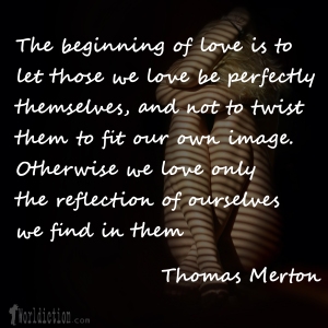 Thomas Merton, love quote